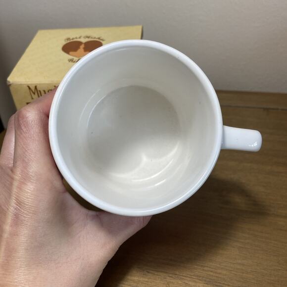 Vintage VTG 1986 Musical Stoneware Melody Mug SWEETHEART Coffee Tea Best Wishes - Picture 6 of 16